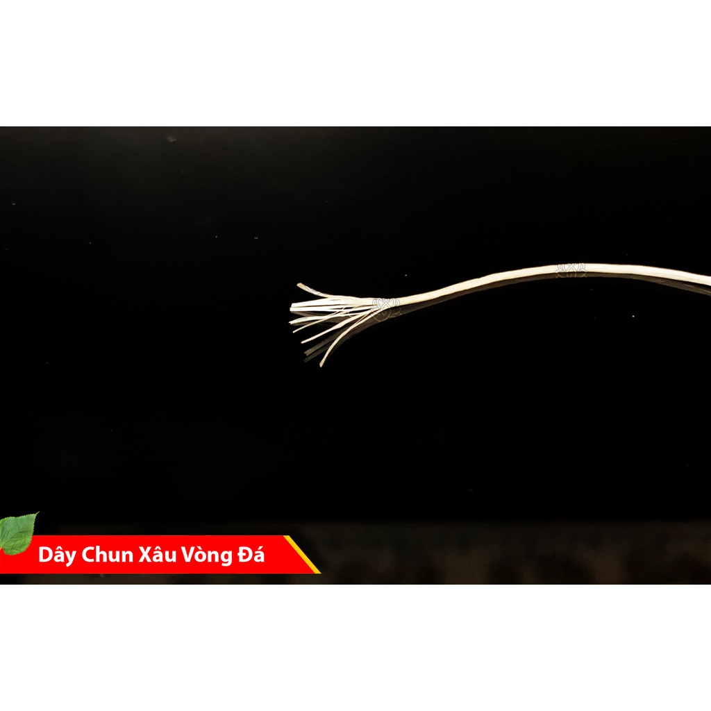 Dây Chỉ đỏ, Dây chun co dãn dùng xâu vòng dâu tằm, vòng đá phong thủy