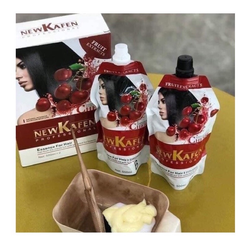 Thuốc Nhuộm Tóc Đen Phủ Bạc Bán Lẻ Túi Số A 500ml Black Dye Cover White Hair Dye - HS500