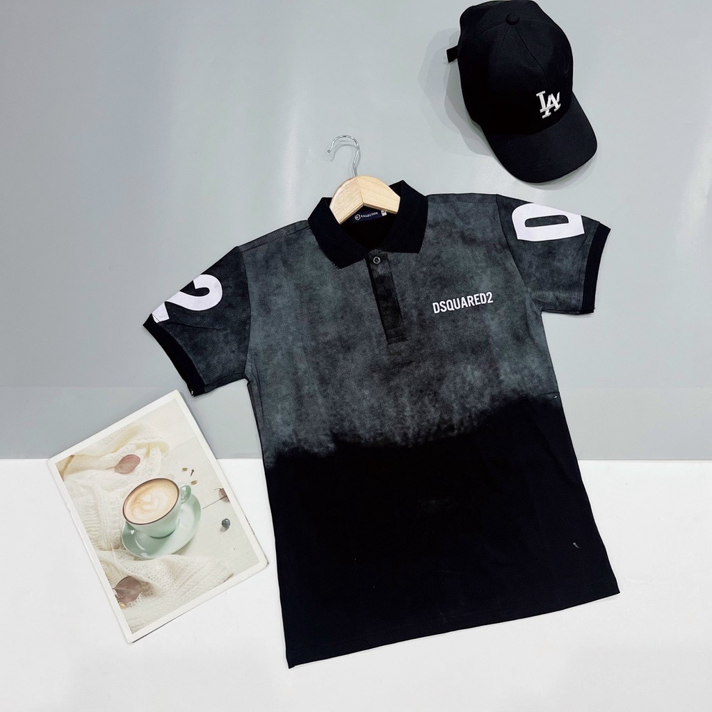 Áo thun nam tay ngắn polo có cổ cao cấp giá rẻ vải cotton co giãn 4 chiều mẫu mới nhất.TRU1 MSP34284