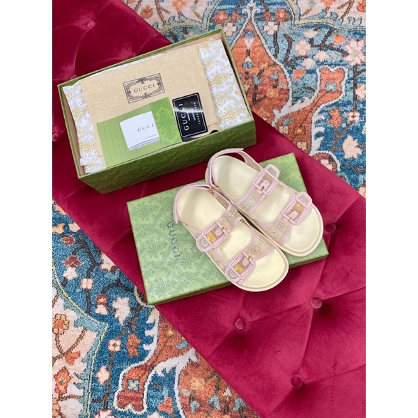 Sandal nữ mẫu mới GC Gucci cao cấp xuân hè 2023 trẻ trung đế nhẹ