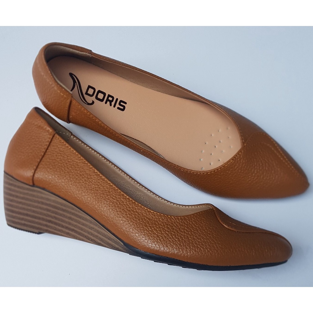 Giày búp bê nữ đế xuồng 5cm da thật mũi nhọn 502- FORM NHỎ - CÓ BẢO HÀNH.