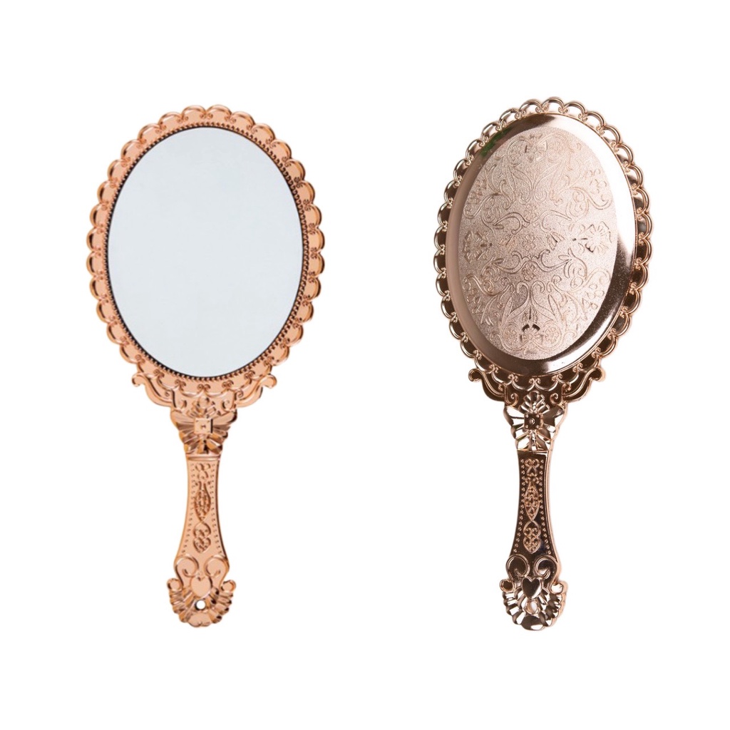 Gương hoàng cung soi mi cầm tay