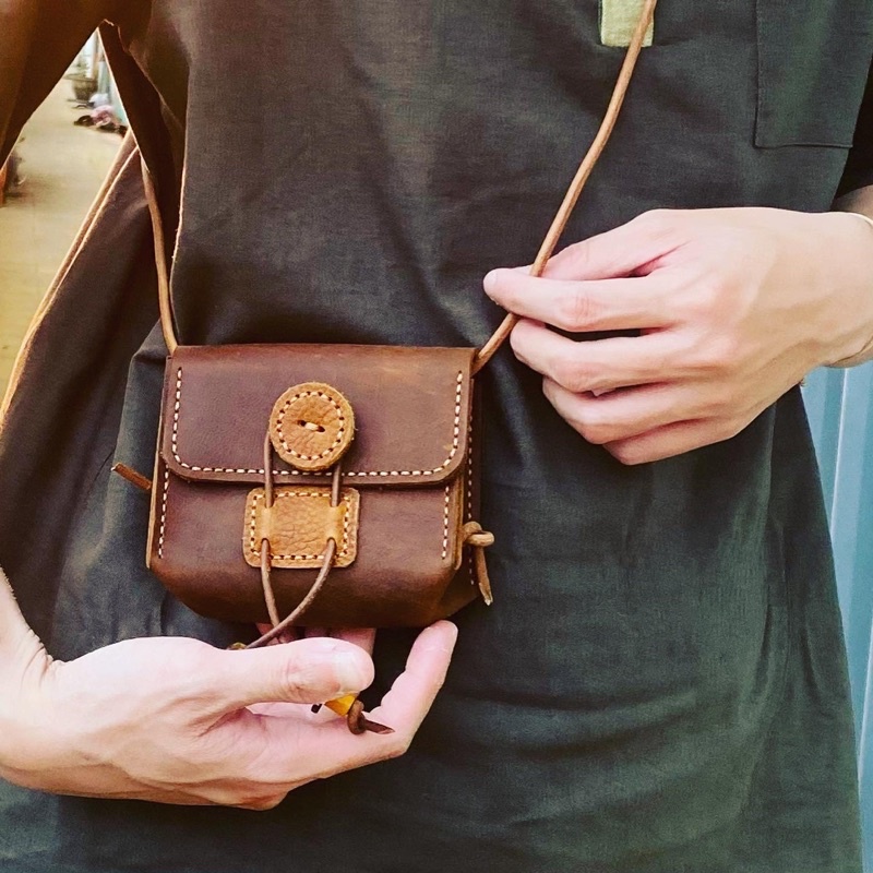 Túi xách da bò thật