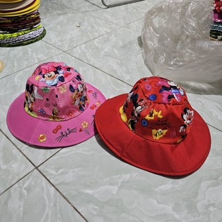Nón vành mk cho bé gái 3-7 tuổi