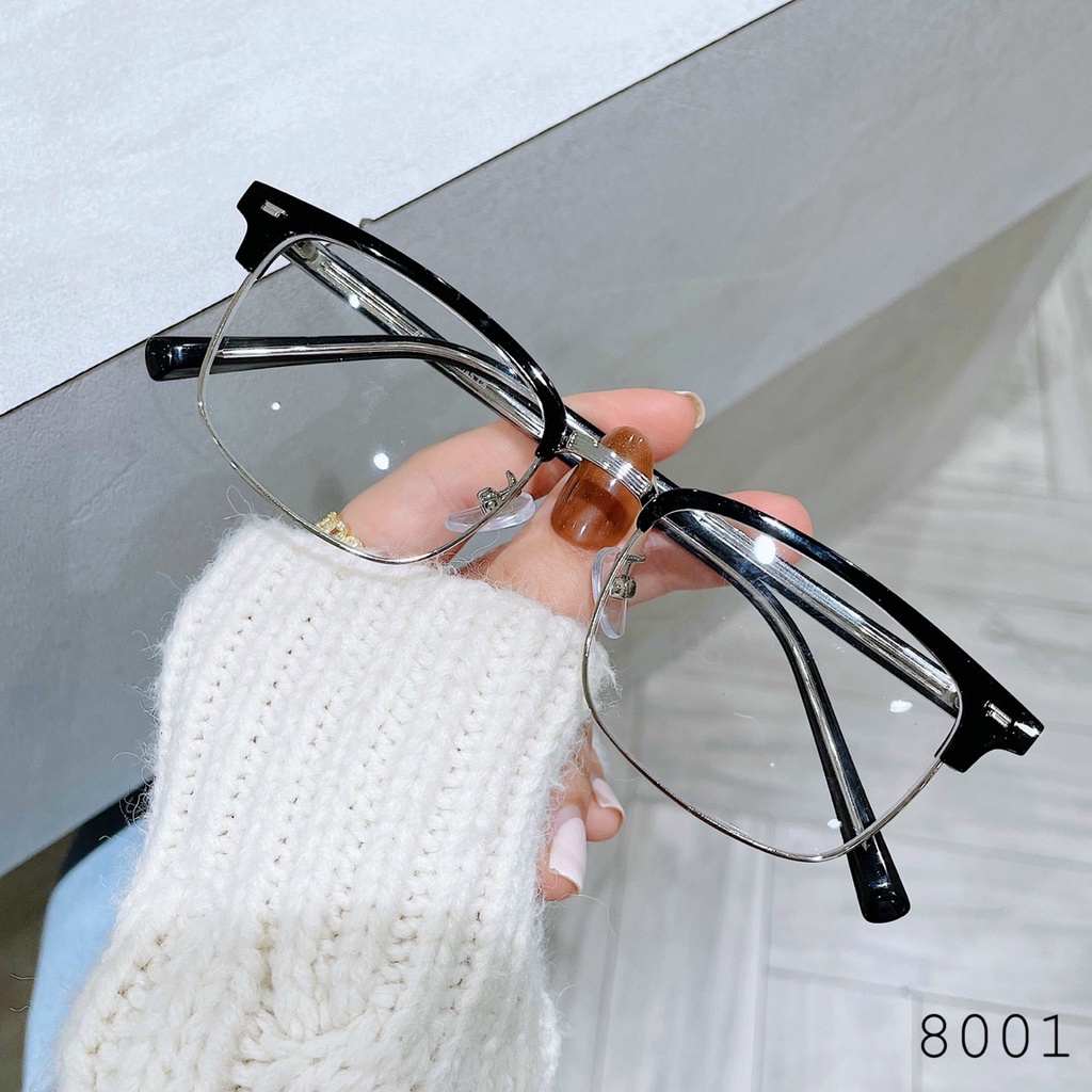 Gọng kính cận Chilistore Kính cận thời trang nam nữ 8001