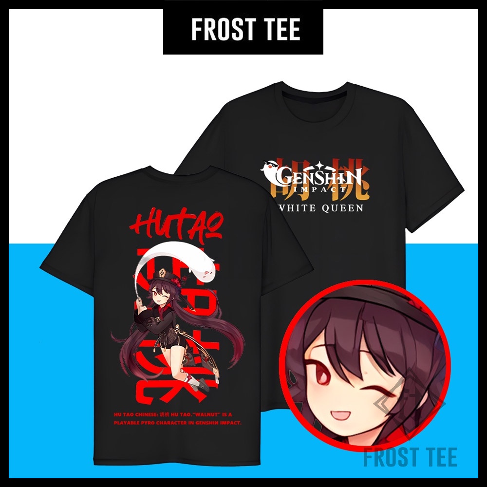 Áo phông GENSHIN IMPACT HUTAO độc đẹp giá rẻ mẫu HOT bán chạy