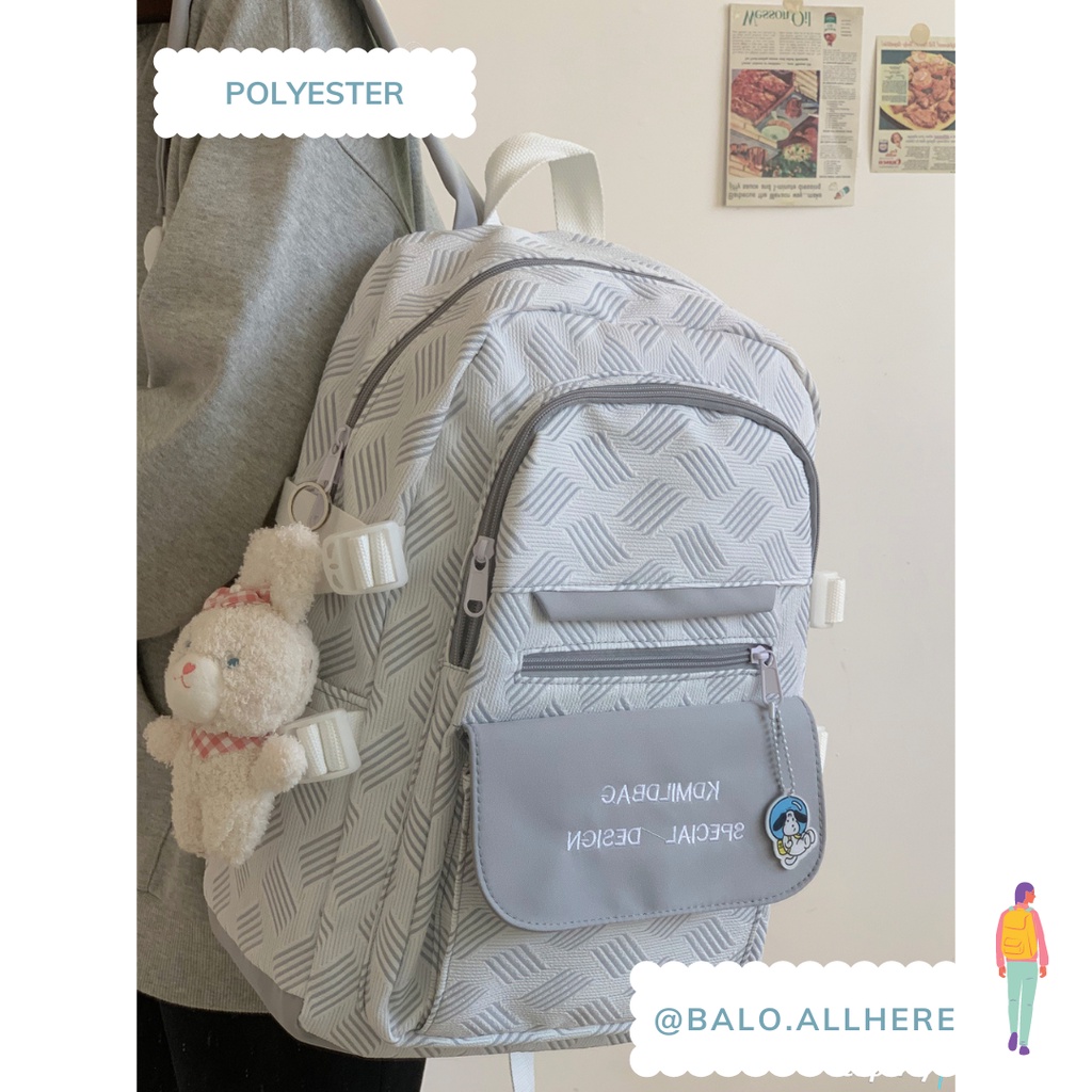 Balo Đi Học Không Thấm Nước