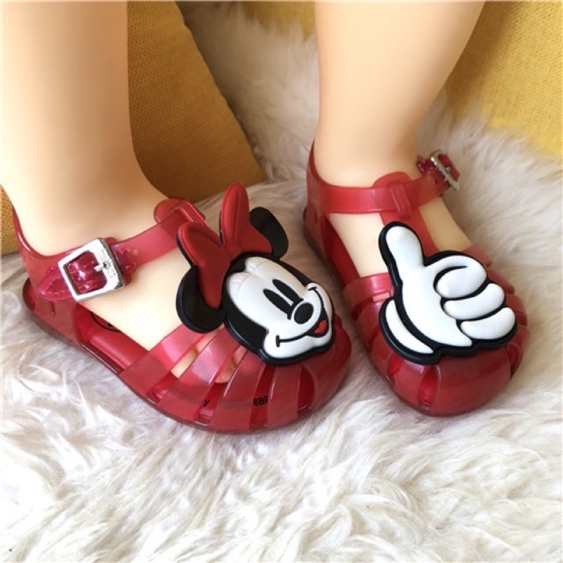 Sandal nhựa thơm mini melissa xuất dư mẫu mới cho bé trai bé gái 1-6 tuổi