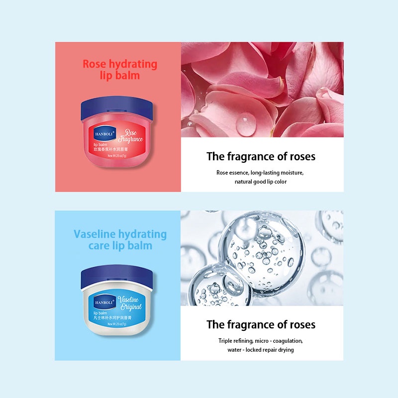 Dưỡng môi VASELINE 7g dạng hũ LOẠI RẺ cho KHÁCH SỈ đủ vị