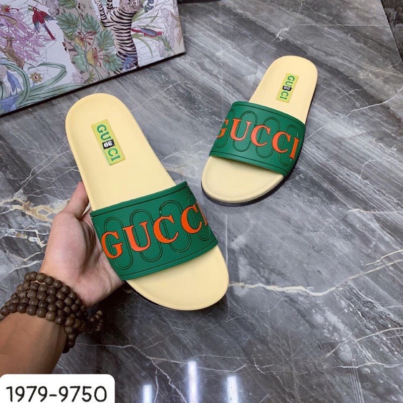 🔥HÀNG CAO CẤP🔥Dép Nam,Dép Quai Ngang GUCCI Mẫu Mới Hè 2023 Đế Cao Su Non Chống Trơn Trượt