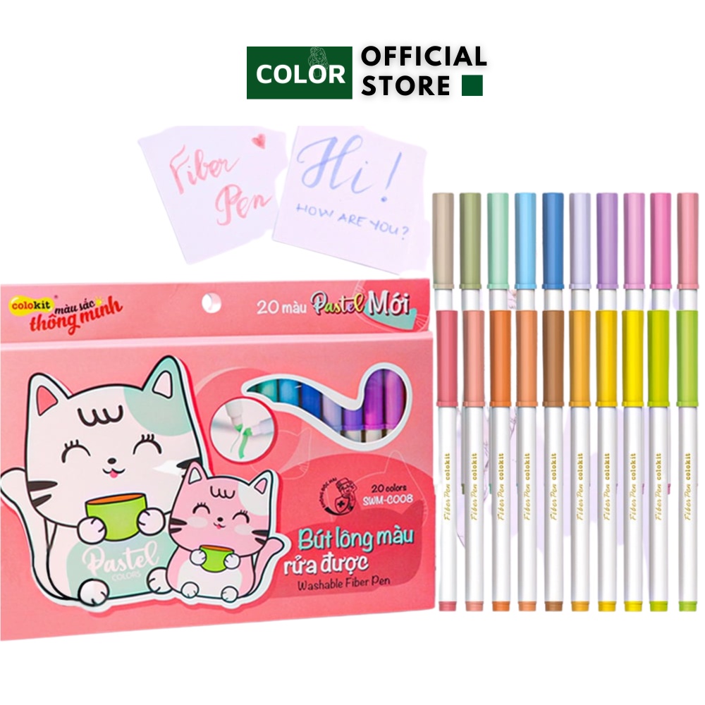 Bút Lông Màu Fiber Pen Thiên Long