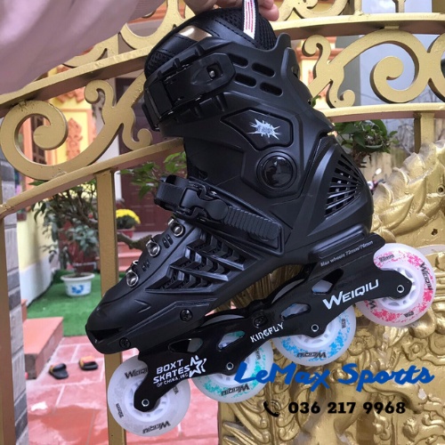 Giày trượt patin thanh thiếu niên người lớn, patin đèn led sáng 8 bánh, Batanh người lớn chính hãng giá rẻ - Lemax Sport