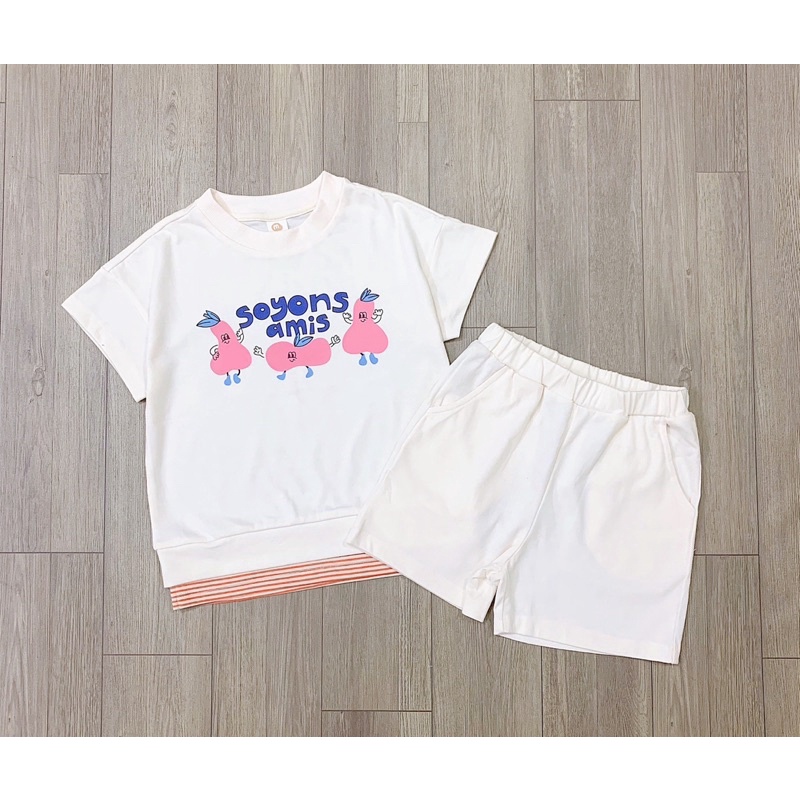 Bộ MilkMile xuất Hàn bé trai/bé gái