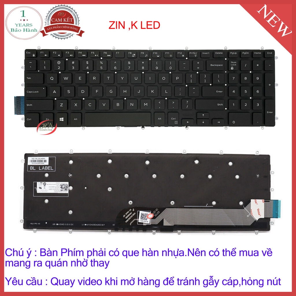 Bàn Phím Dell Vostro 3581