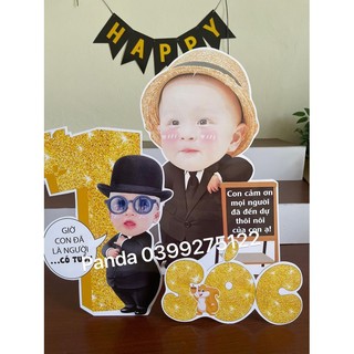 Chibi trang trí sinh nhật, thôi nôi thiết kế