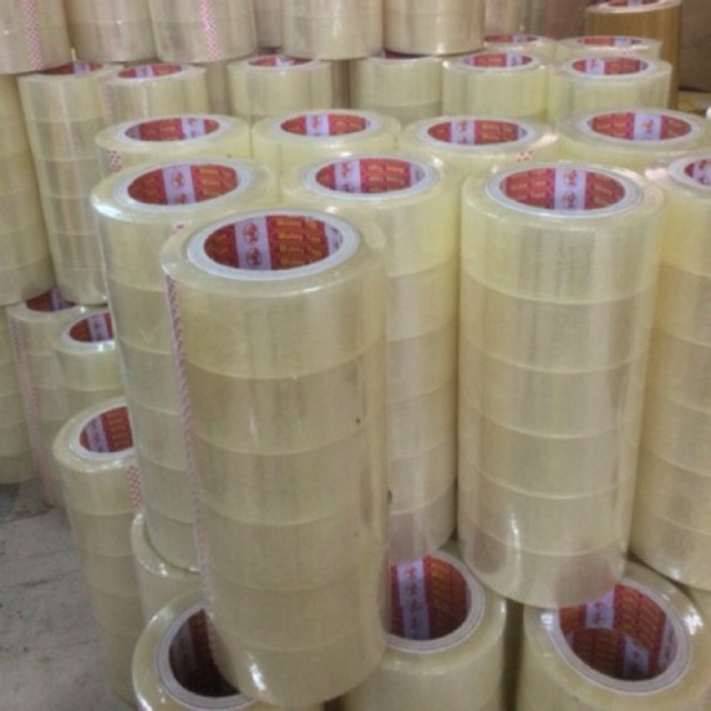 Cuộn băng keo gói hàng siêu dày siêu nhiều loại,băng keo trong, băng keo dán hàng keo dính chắc chắn