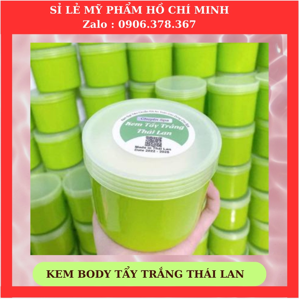 Kem tẩy trắng thái lan chuyên spa xanh