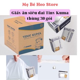 Siêu dai - thùng giấy ăn cao cấp 30 gói tiny kuma