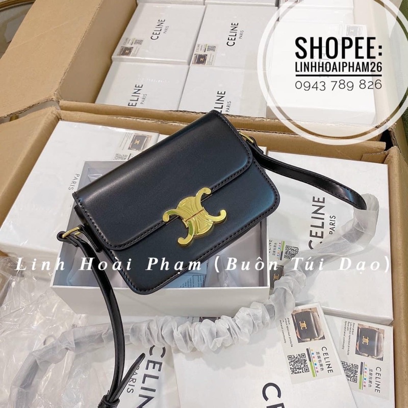 Túi xách nữ da trơn dáng hộp khoá bóp loại đẹp