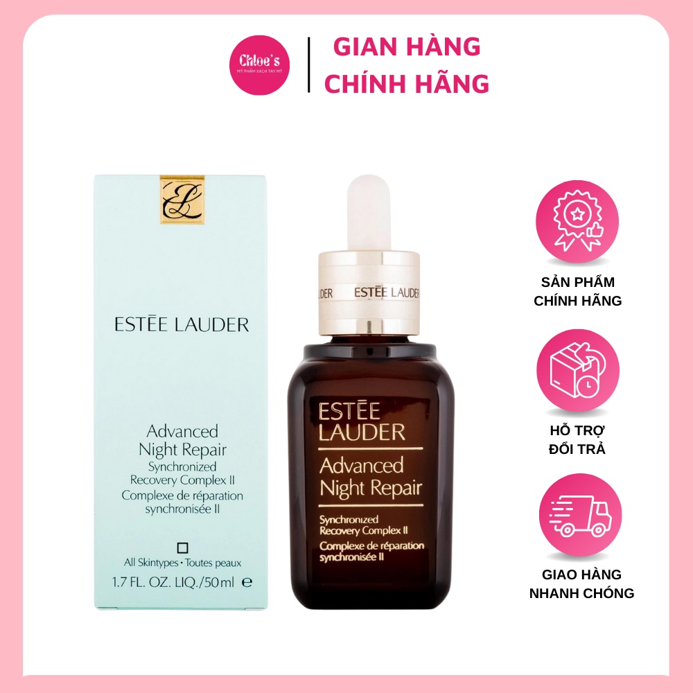 Serum estee lauder advanced night repair tinh chất chống lão hóa và phục hồi da ban đêm 30ml 50ml - Bản mới - Hàng mỹ