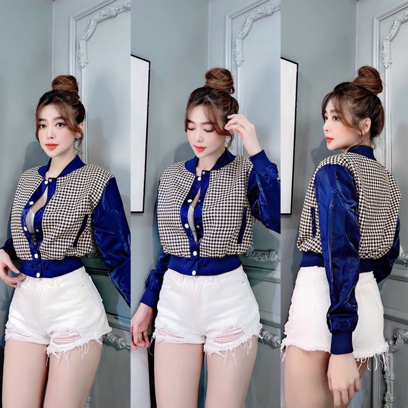 ÁO KHOÁC CAO CẤP PHI XÀ CỪ PHỐI CARÔ BỐ, MAY 2 LỚP ,CÓ TÚI TRONG