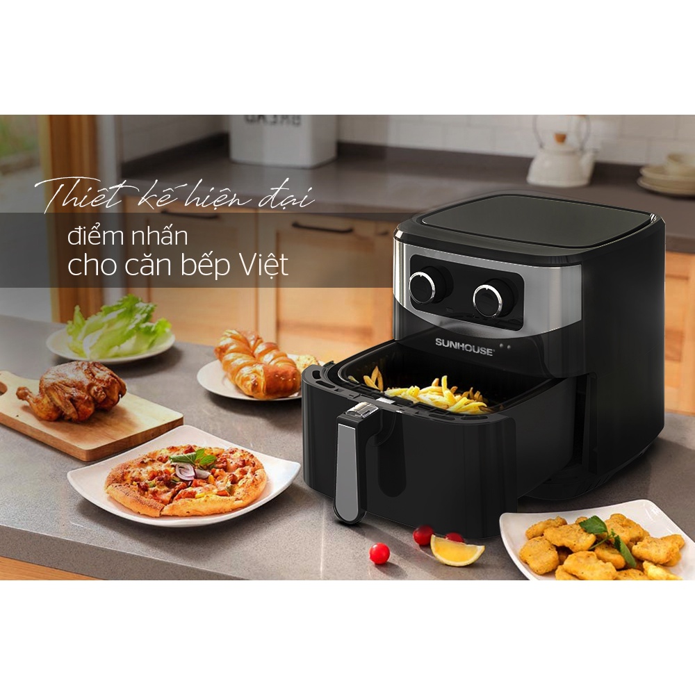 Nồi chiên không dầu 6L Sunhouse SHD4026