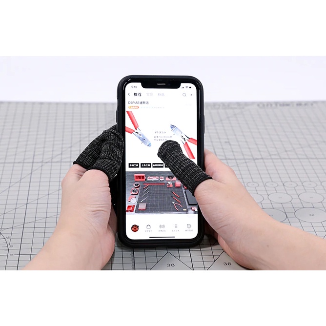 Găng Tay Bảo Vệ Khi Lắp Ráp Mô Hình Nhựa CF-01 Anti-cut Finger Cots DSPIAE