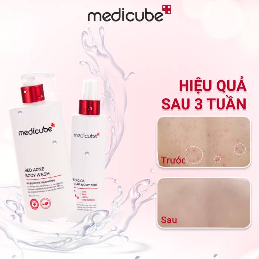 Sữa Tắm Toàn Thân Medicube Red Acne Body Wash 400ml