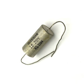Tụ dầu 1uF 200Vdc Gudeman cho siêu treble cổ, giá bán theo cái