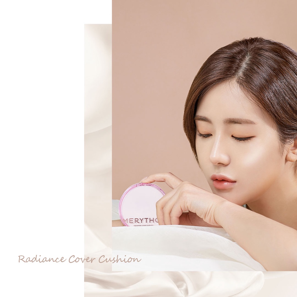 Phấn nước có độ che phủ cao, làm da căng bóng tươi sáng lâu trôi Glow Radiance Cover Cushion 12g
