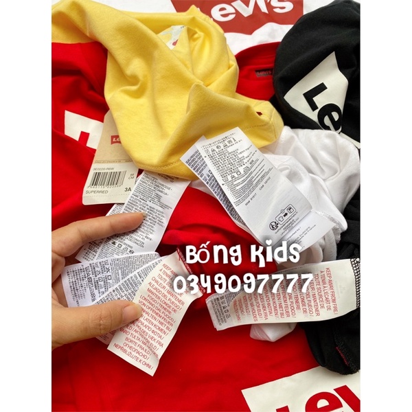 Áo Phông Lửng Croptop Bé Gái Logo L3vi’s