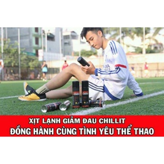 Bình xịt lạnh giảm đau cấp tốc Chillit 250ml