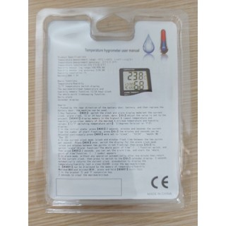 Đồng hồ đo nhiệt độ, độ ẩm HTC-1