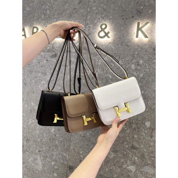 Túi hm khoá chữ H size 20 Full Hộp