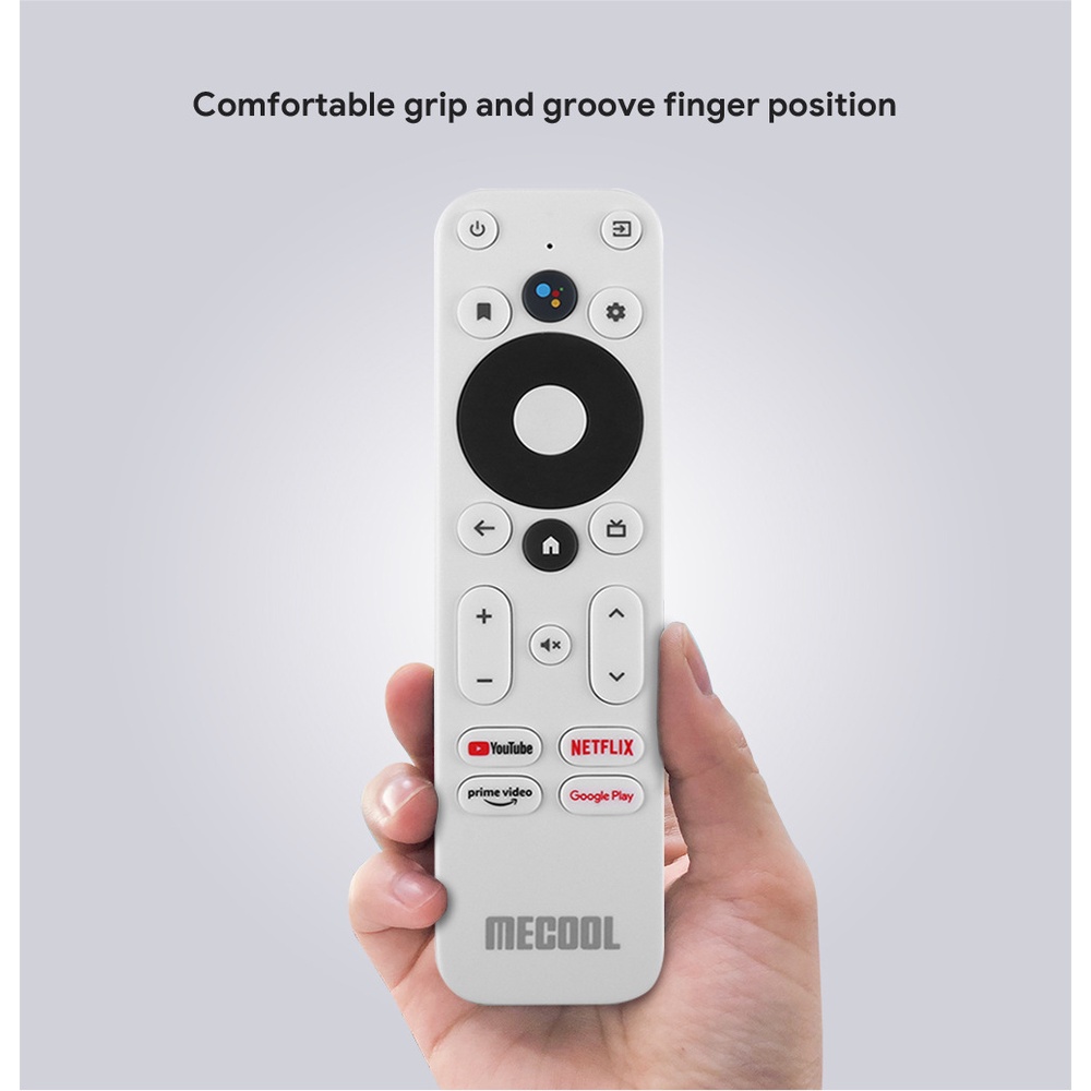 Điều khiển Bluetooth TV Box Mecool KM2, KM2 Plus, KM7 Plus, ONN, Google TV Chromecast