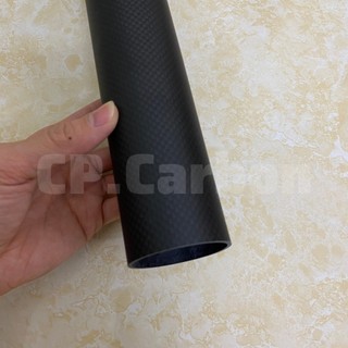 [48x45x1000] Ống carbon 3K rỗng dài 1 mét, đường kính ngoài 48mm, đường kính trong 45mm dùng gia cố máy bay