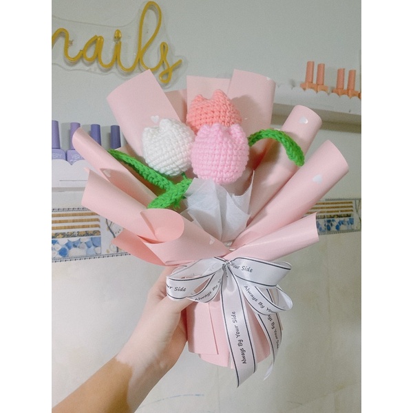 HOA TULIP LEN HANDMADE