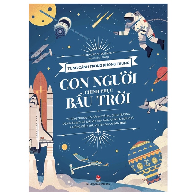 Sách - Tung cánh trong không trung - Con người chinh phục bầu trời