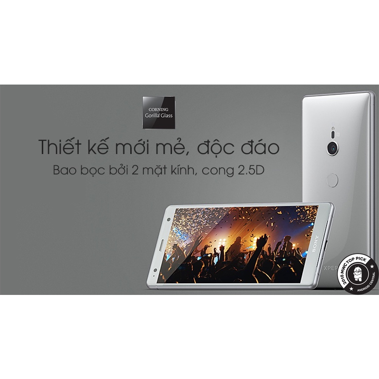 Điện thoại Chính Hãng Sony Xperia XZ2 máy ram 4G/64G, màn 5.7inch, Camera siêu nét đánh game chất - GGS 04