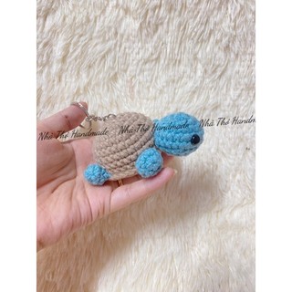 [ Handmade ] Móc khoá len con rùa