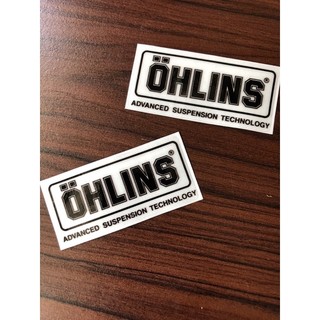 Cặp Ohlins Bình Dầu Decal in