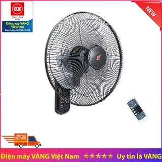 [BIG SALE] Quạt treo tường Malaysia KDK M40M Black