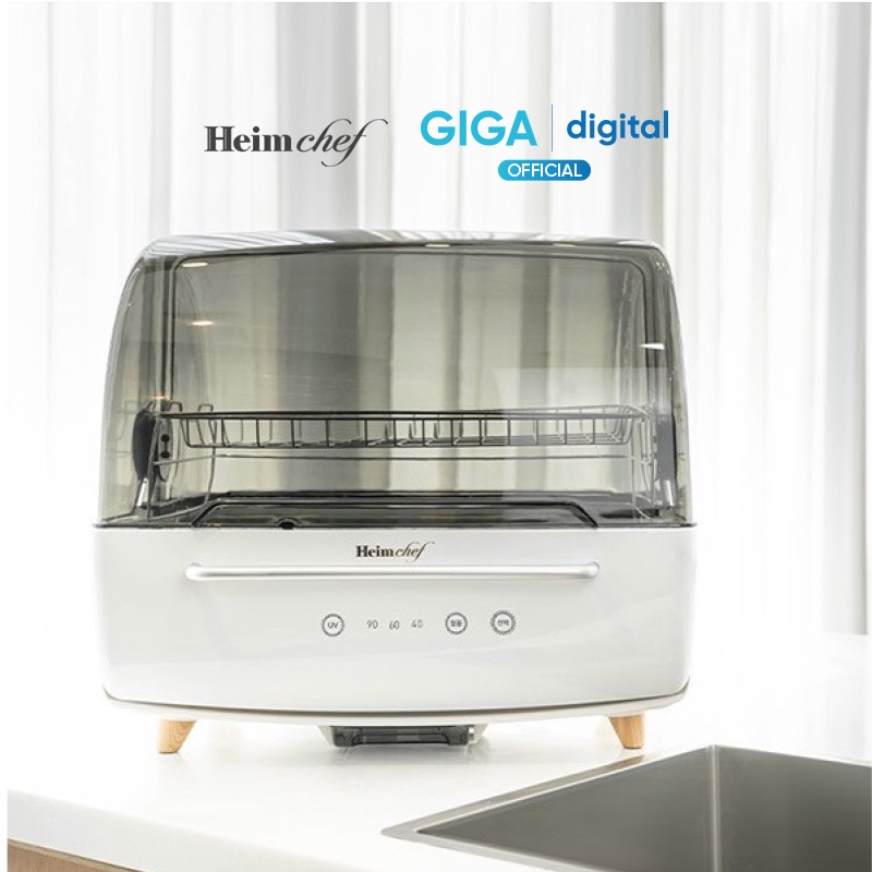 Máy Sấy Bát Gia Đình HeimChef HTD 3000/3300 70L - Công Nghệ Sấy Khô 80 Độ C Kèm Tia UV