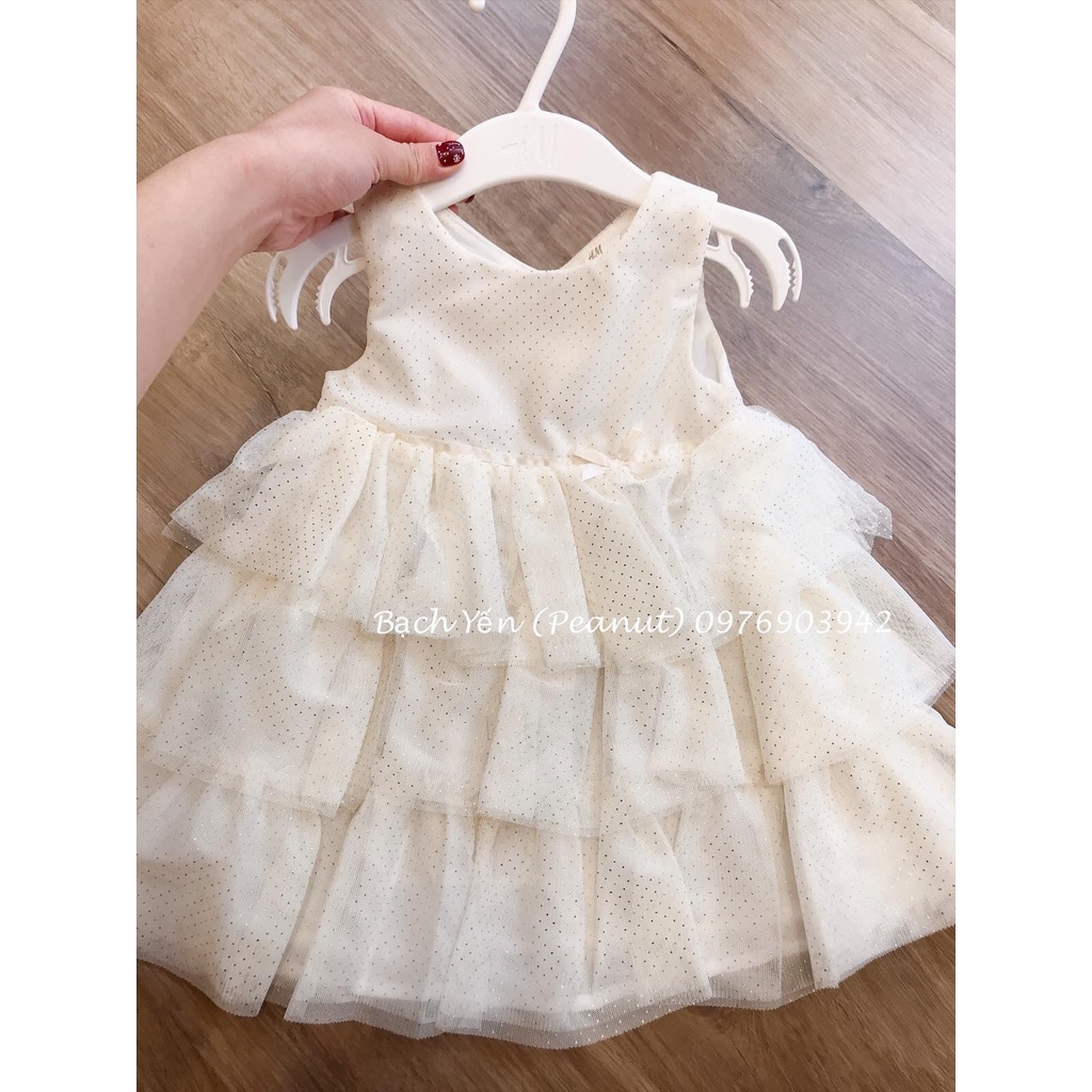 Váy HM baby xinh cho bé gái, váy đầm công chúa