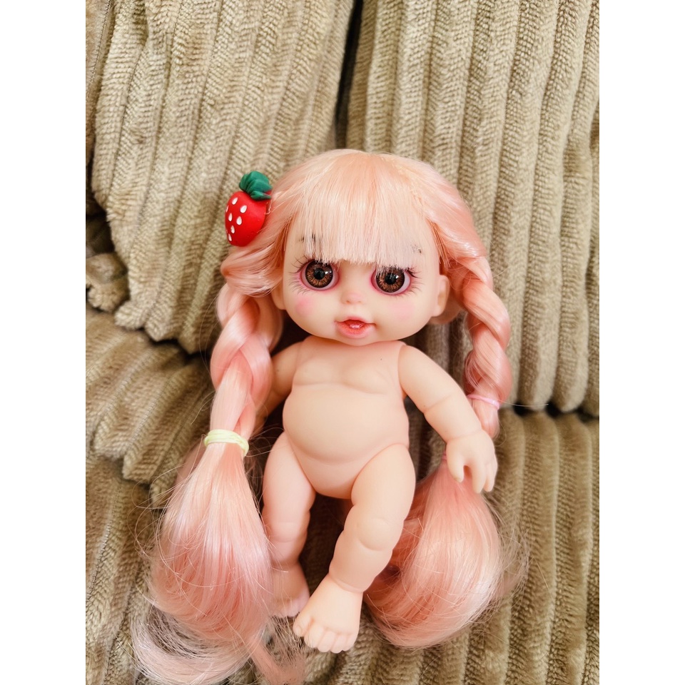 Búp Bê 5inch Nữ  Nhựa Tái Sinh -  Slicon Mềm Baby Dolls
