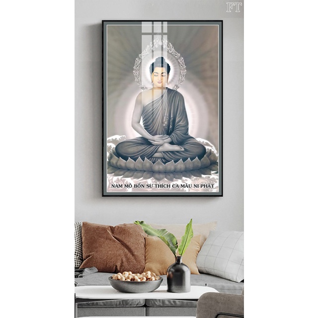 Tranh Treo Tường Phật Giáo-Tranh Tráng Gương/ Treo Phòng Thờ/ Phòng Khách/ Tiệm Xăm/ Nail/ Gộị đầu/ Quà tặng khai trương