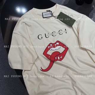 Áo phông gucci môi rắn mai phương bùi
