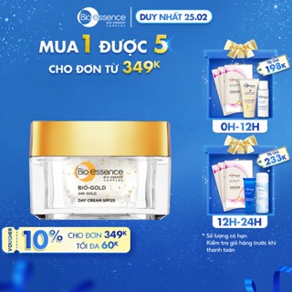 Kem dưỡng da ngừa lão hóa ngày BioEssence BioGold Day Cream chiết xuất vàng 24k 40gr