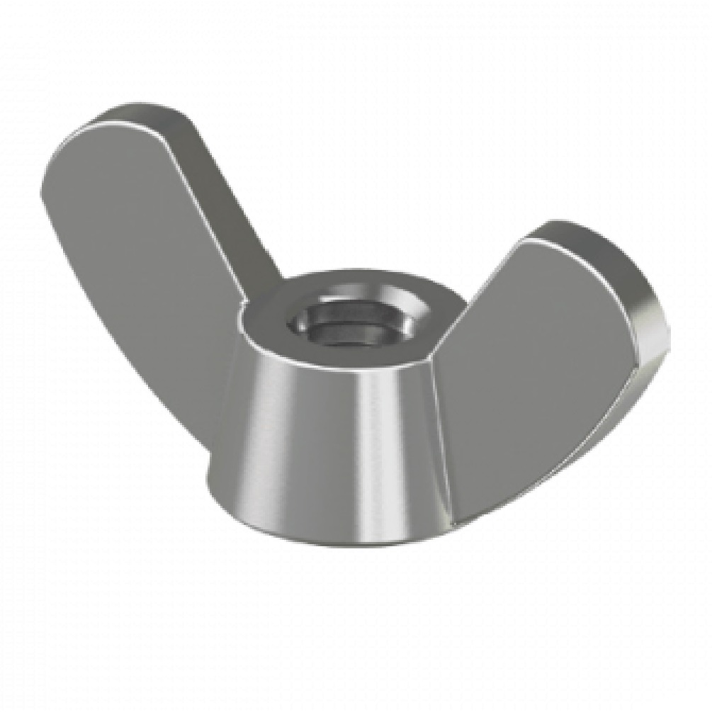 Đai ốc cánh M12 Inox 201 - Đai ốc bướm - Tán cánh chuồn - Tán chuồn tiêu chuẩn DIN 315
