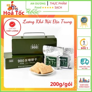 Lương khô 3 sao hộp sắt 1,2kg nội địa trung adf